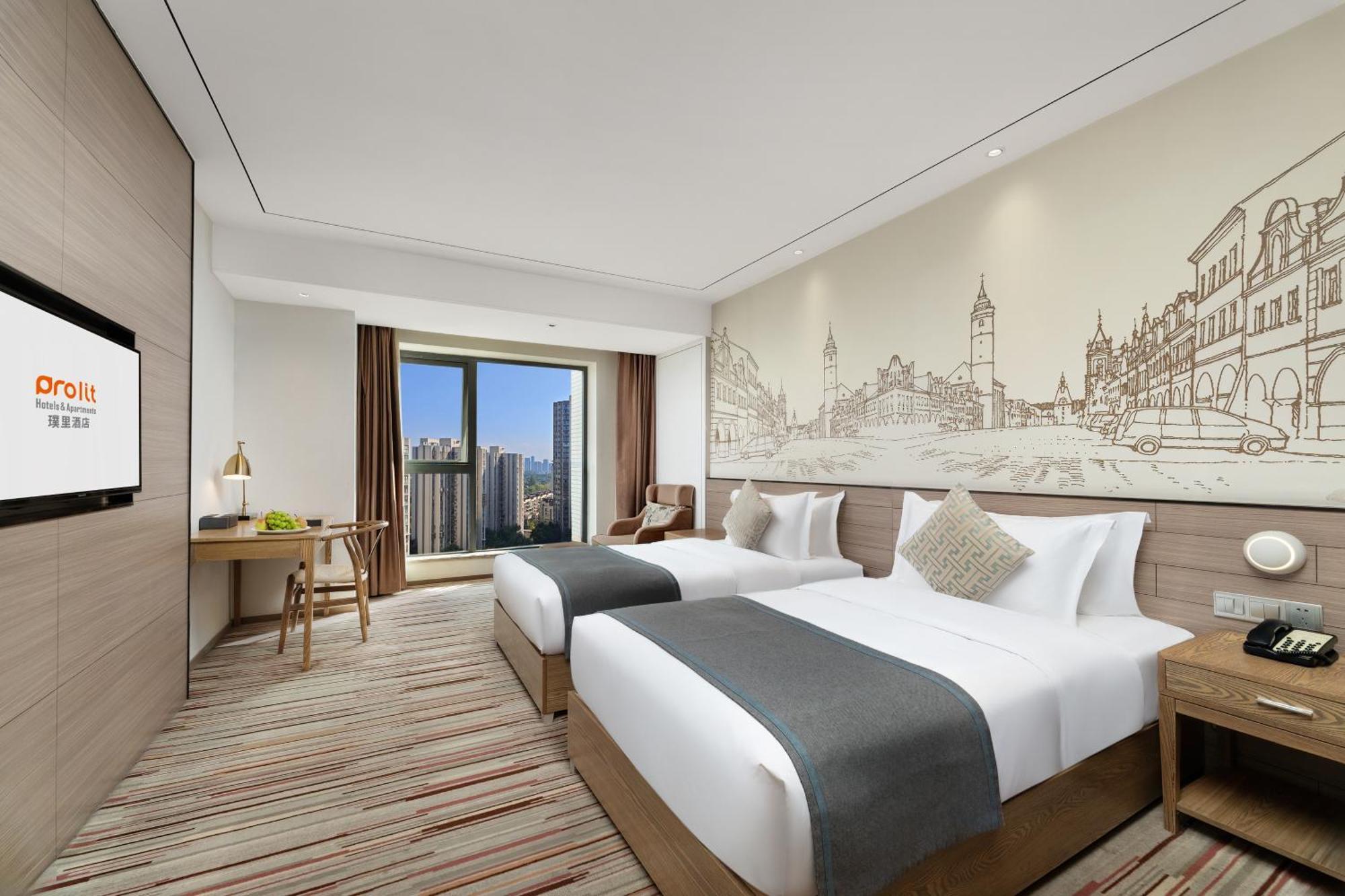 Chengdu Prolit Hotel Luaran gambar